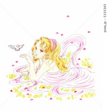 春の女神のイラスト素材 [5335365] - PIXTA