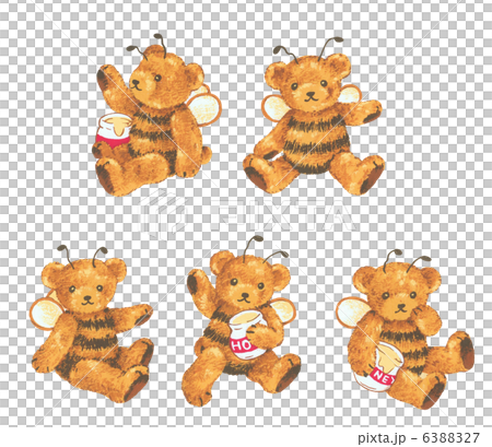ハチになったクマのイラスト素材 [6388327] - PIXTA