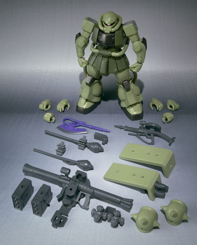ロボット PG ZAKU Amazon.co.jp: PG Mobile Suit Gundam MS-06F Mass-Produced Zaku 2, 1