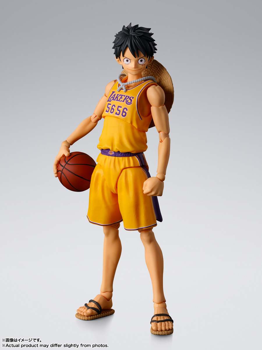 S.H.Figuarts ONE PIECE×NBA モンキー・D・ルフィ -LOS ANGELES LAKERS