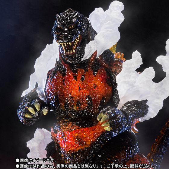S.H.MonsterArts ゴジラ（1995） Ultimate Burning Ver. | 魂ウェブ