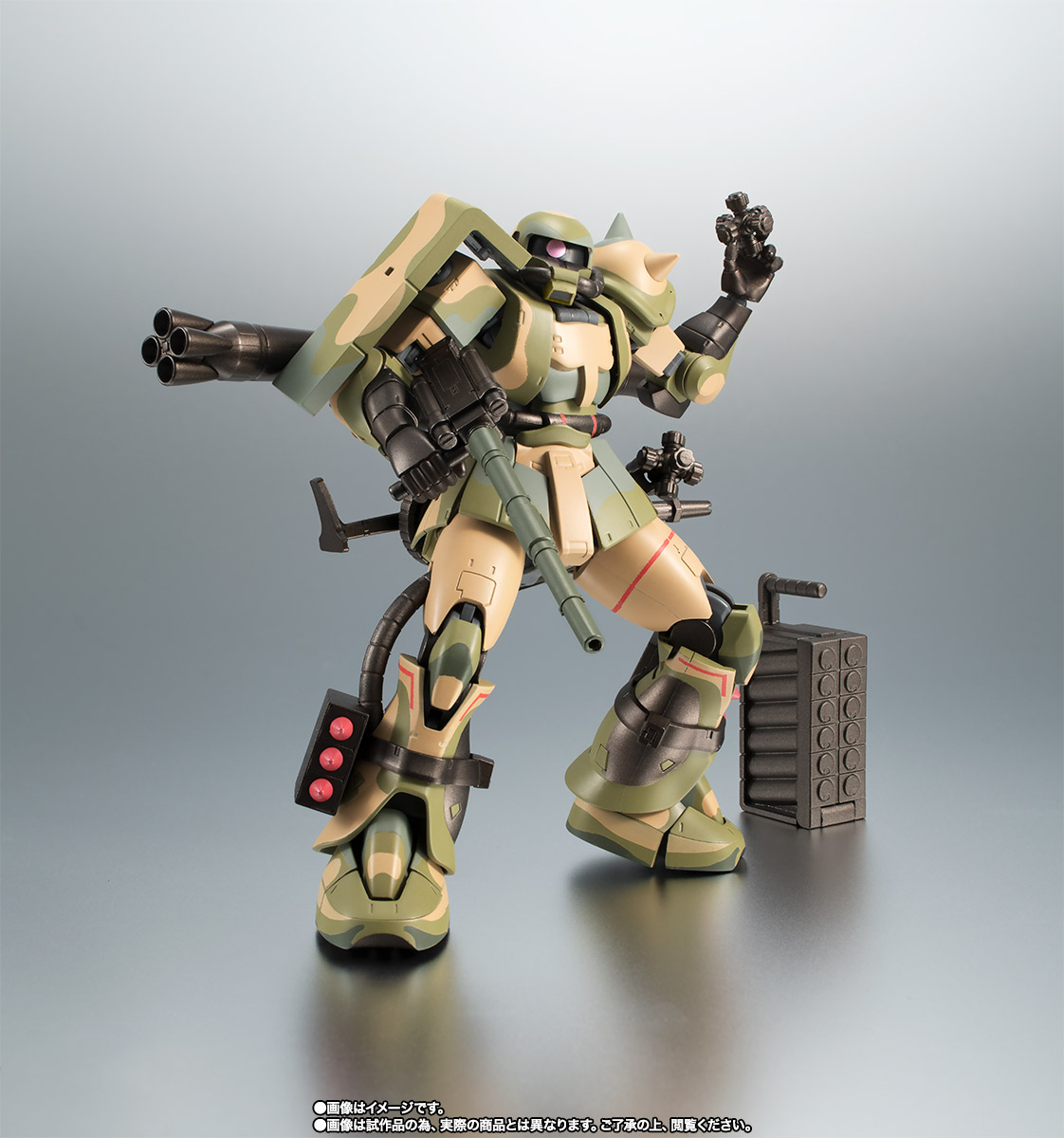 ROBOT魂 ver. A.N.I.M.E. ＜SIDE MS＞ MS-06J 湿地帯戦用ザク ver