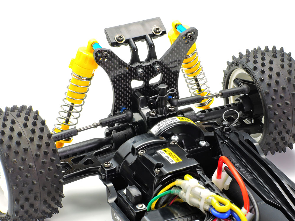 OP.1754 TT-02B カーボンダンパーステー （F・R）: RCモデル｜TAMIYA