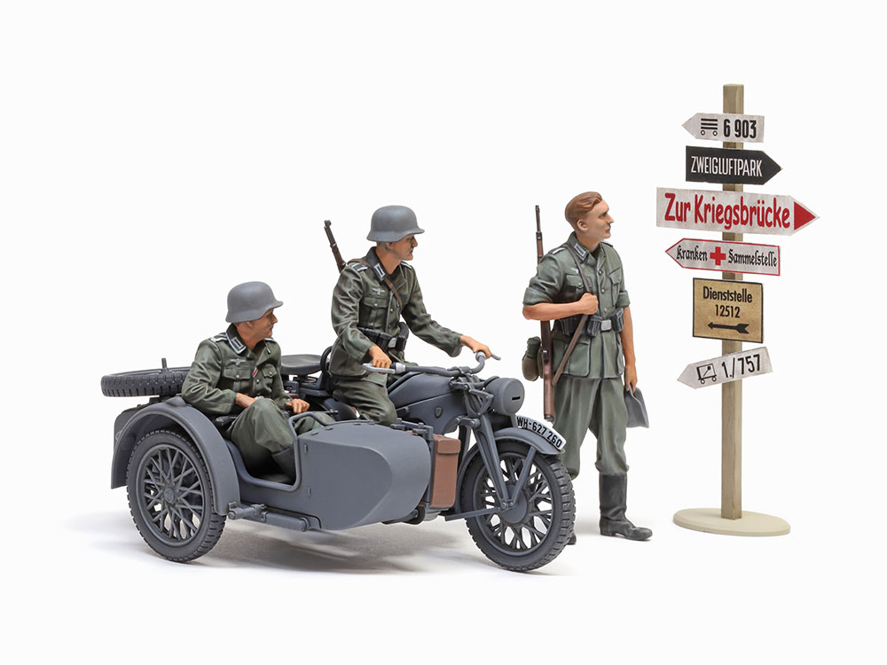 1/35 ドイツ軍用サイドカー KS600: スケールモデル｜TAMIYA SHOP