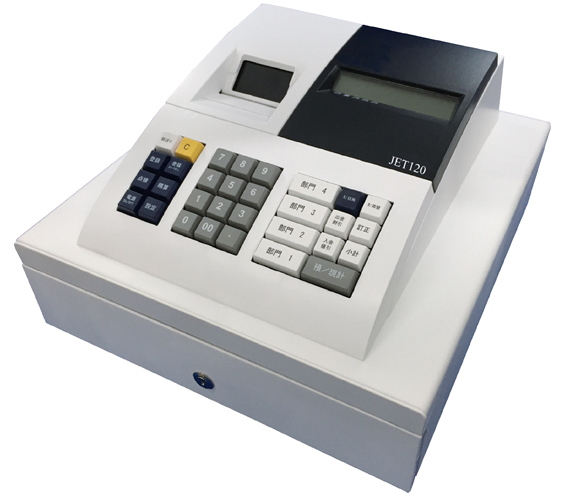 コンパクトレジスター 乾電池駆動タイプもあります。イベントにも