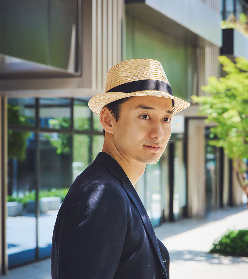 田中帽子店Noah（ノア）中折れ麦わら帽子 紳士用帽子 田中帽子店：公式