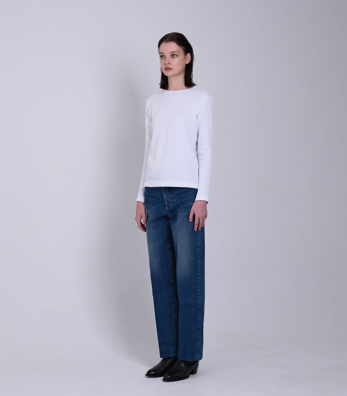 THE JEAN TROUSERS - VINTAGE BLUE – TANAKA