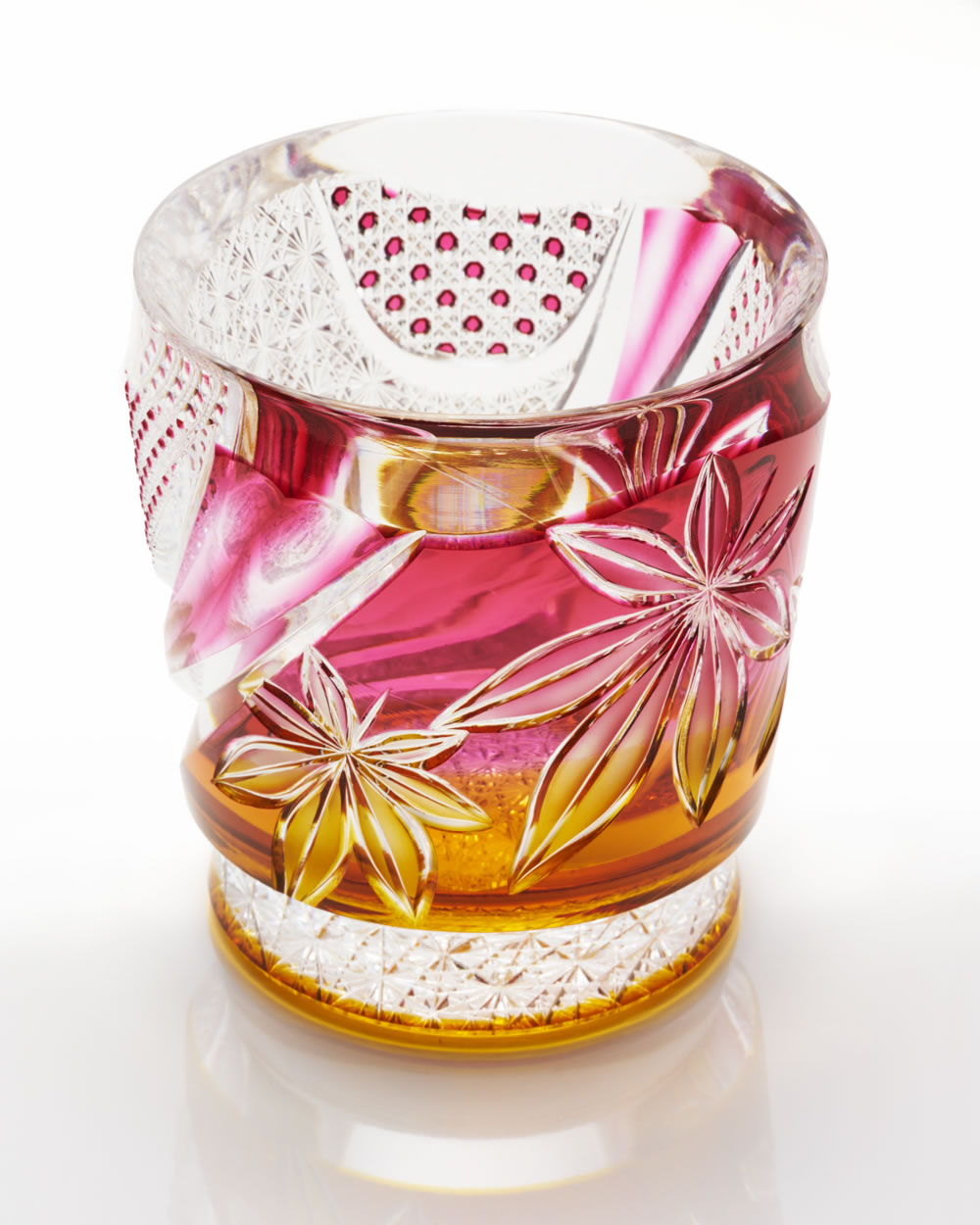 四季―秋 ◇ オールドグラス｜江戸切子 切子や