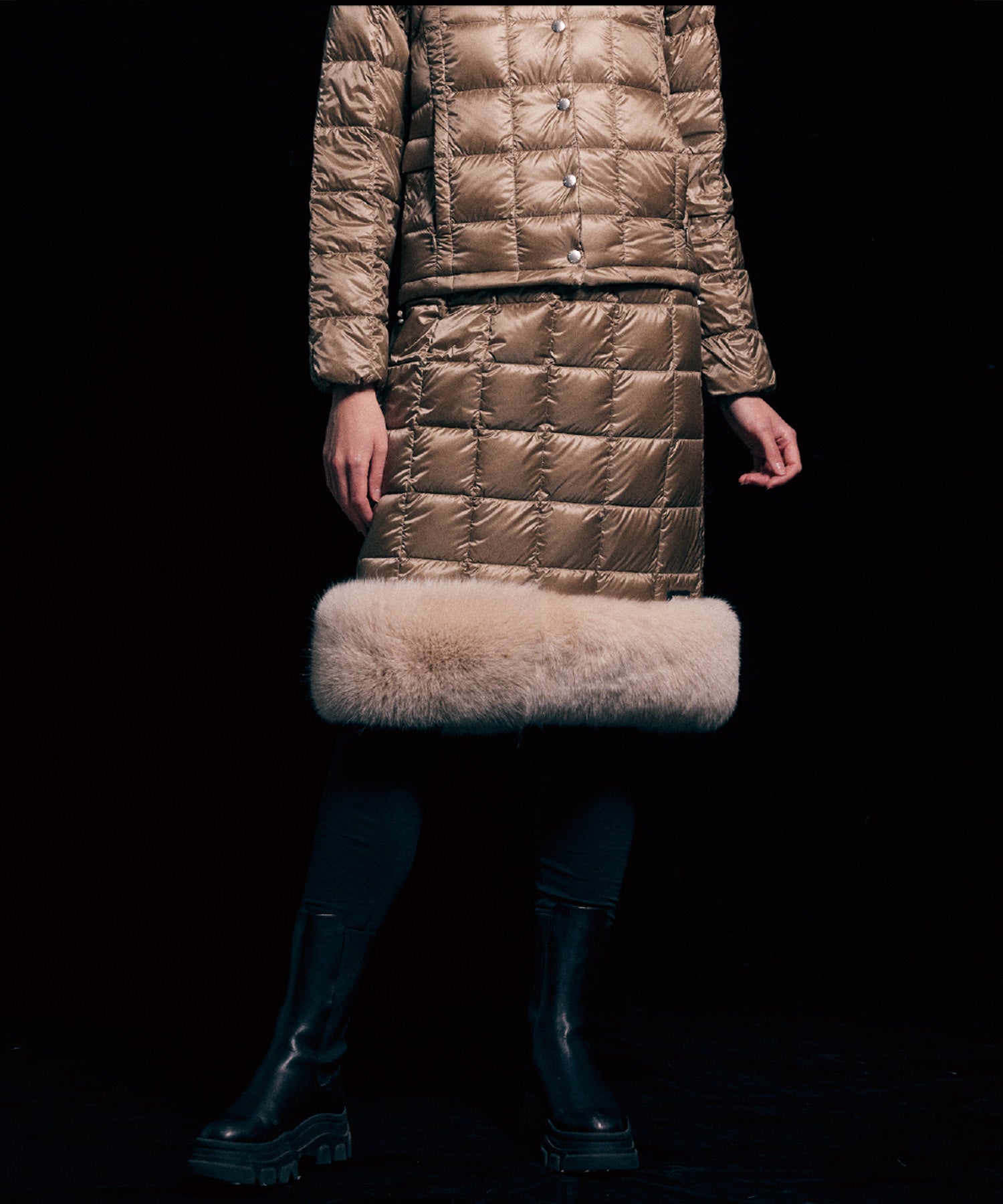 WOMEN】レギュラーダウンスカート＜TYPEⅡ＞（EX-SK151） – TAION