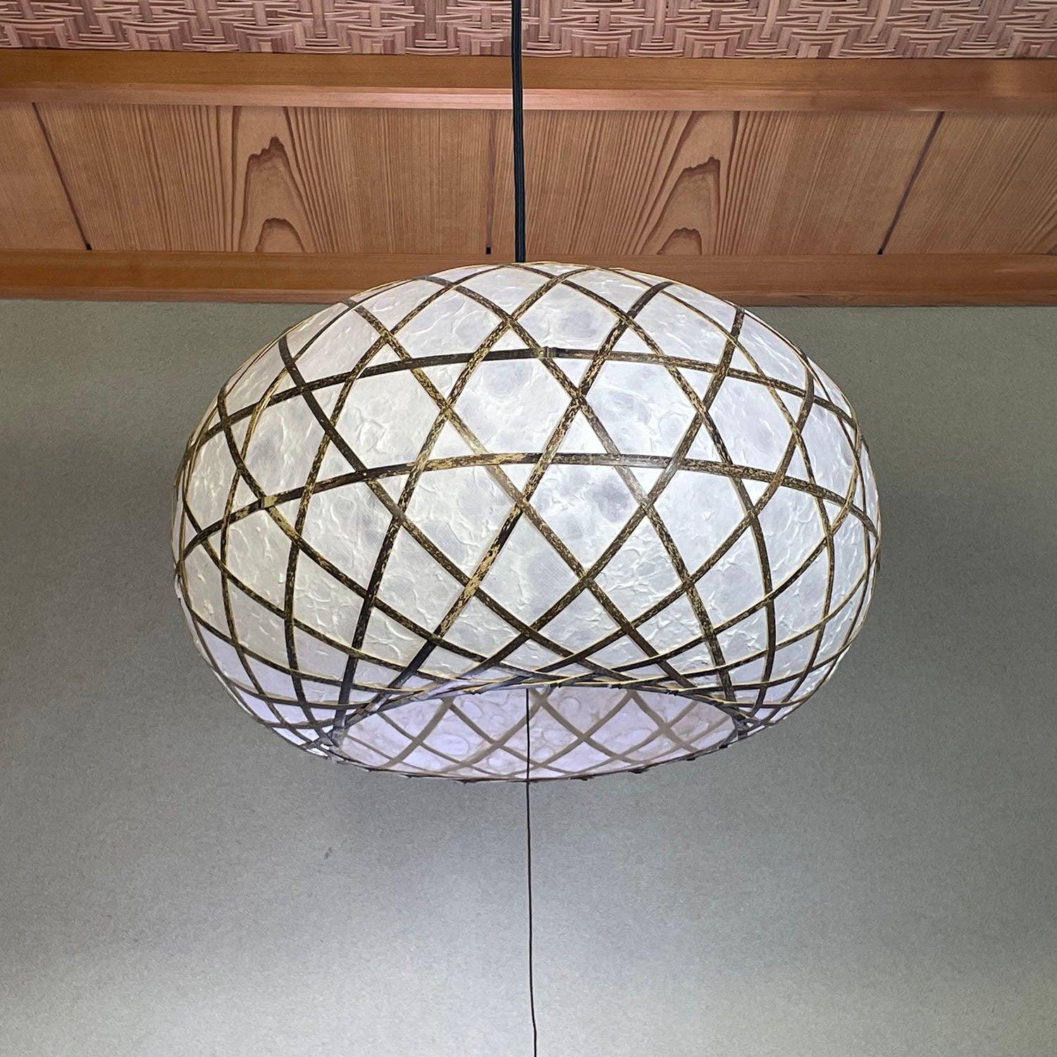 月光 | 竹細工照明 ペンダントライト – 竹良 - 竹細工照明 -