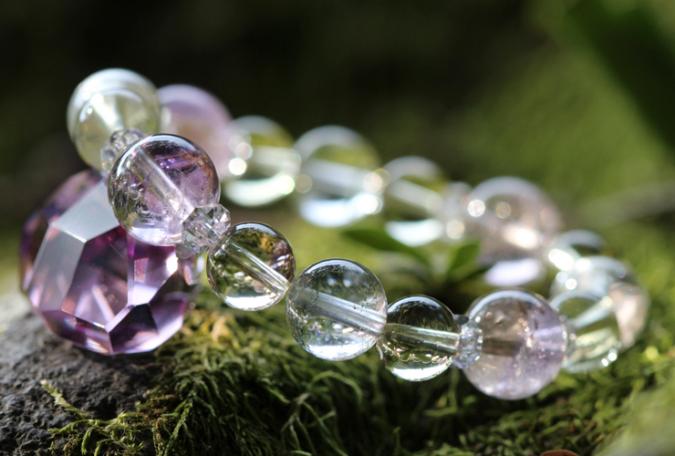 開運シリーズ～心の癒し～「心の癒し」高品質ピンクアメトリン