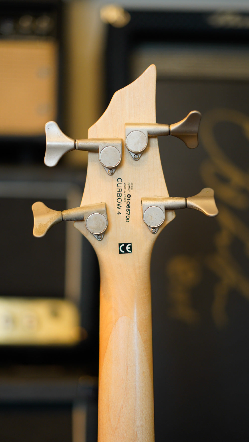 Cort Curbow 4-String Bass With OHSC – Texas Tone Factory