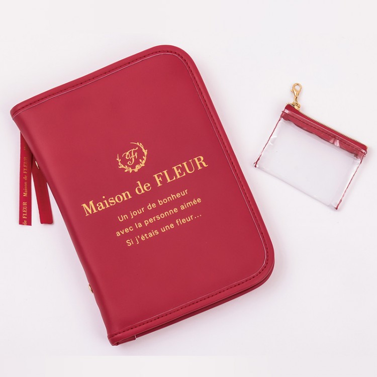 Maison de FLEUR BOOK マルチケース付き RED│宝島社の通販 宝島チャンネル
