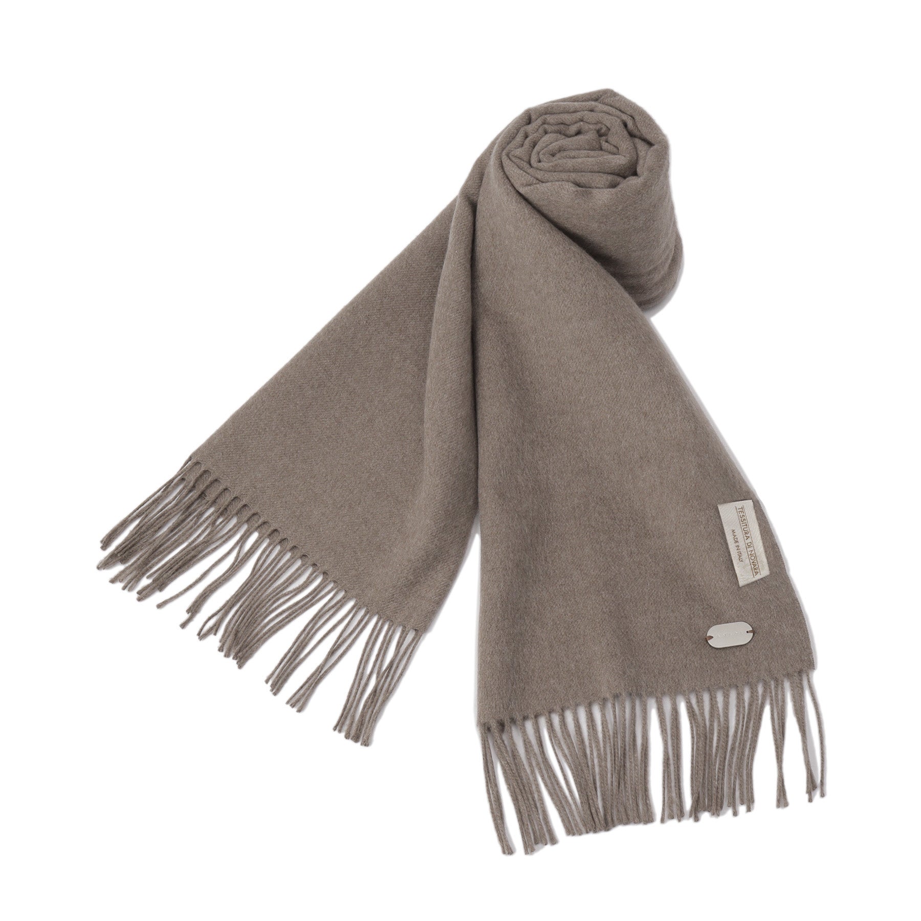 100%シルクマフラーベージュ TESSITURA DI NOVARA製(Ermenegildo Zegna