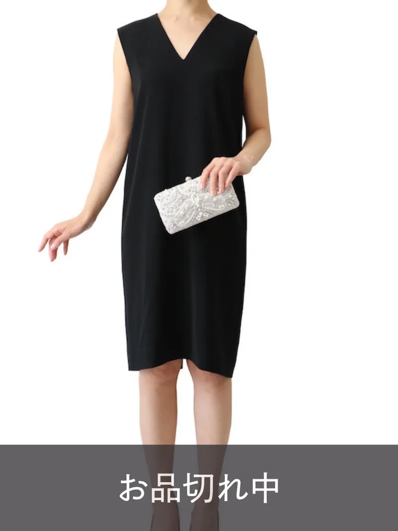 YOKO CHAN（ヨーコチャン） バックパールドレス（ブラック/サイズ38