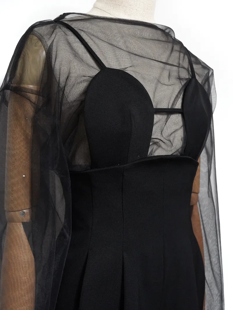 FETICO（フェティコ） 2WAYブラジャンプスーツ（ブラック/サイズ1