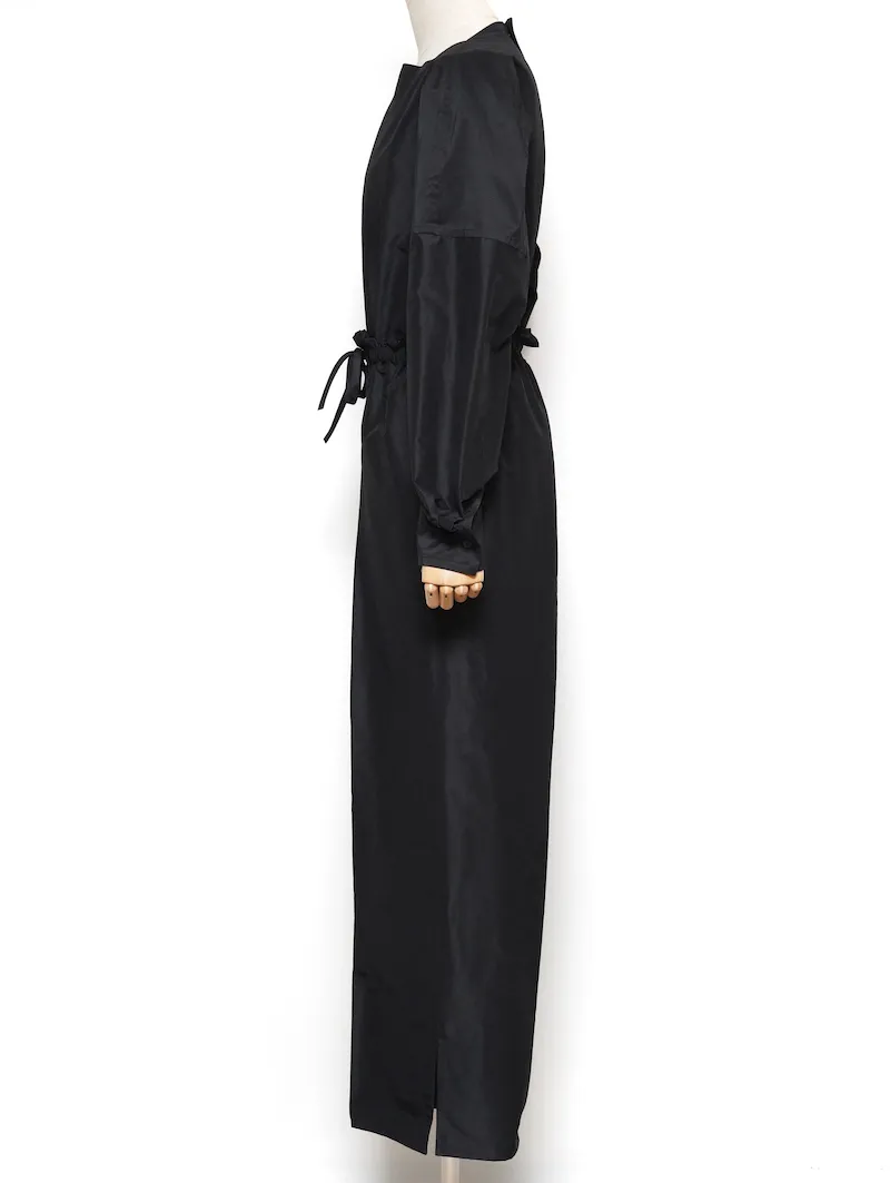 BLAMINK（ブラミンク） コットンシルクオールインワン（ブラック