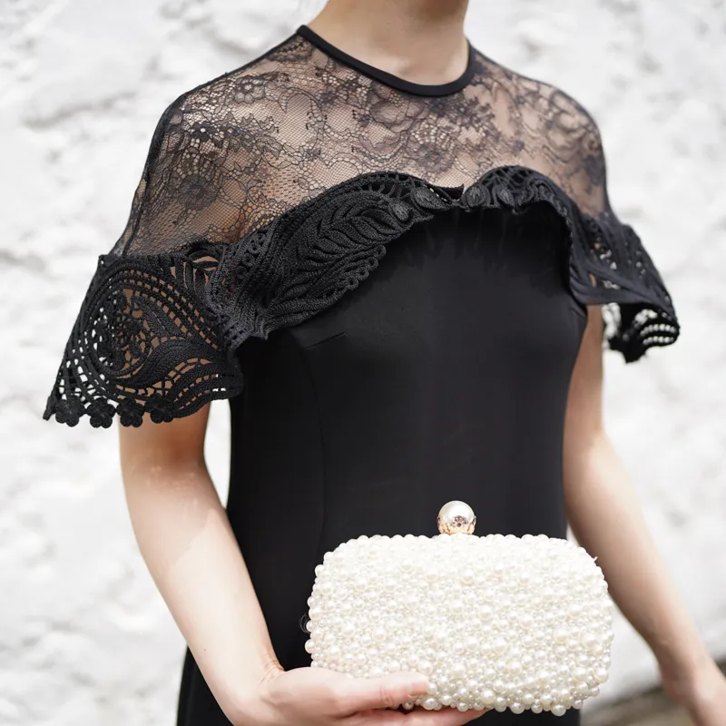 Mame Kurogouchi（マメ クロゴウチ） チュールレースクラシックドレス