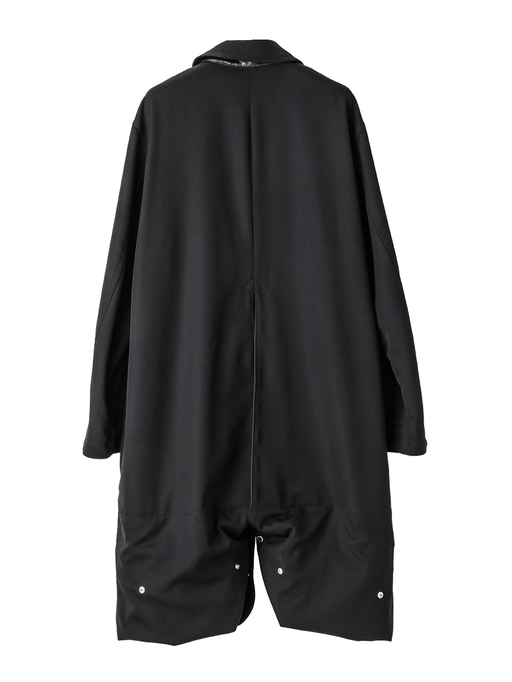 sj.0026AW25-black ホースライディングコート The Black-and-White