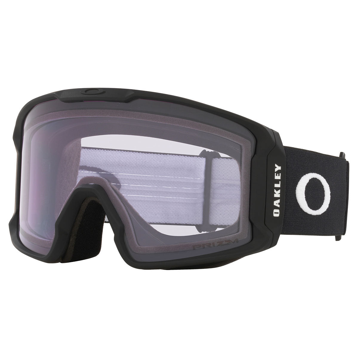 Oakley Line Miner M Ski Goggles – Clear Lens, Medium Fit – Race Place