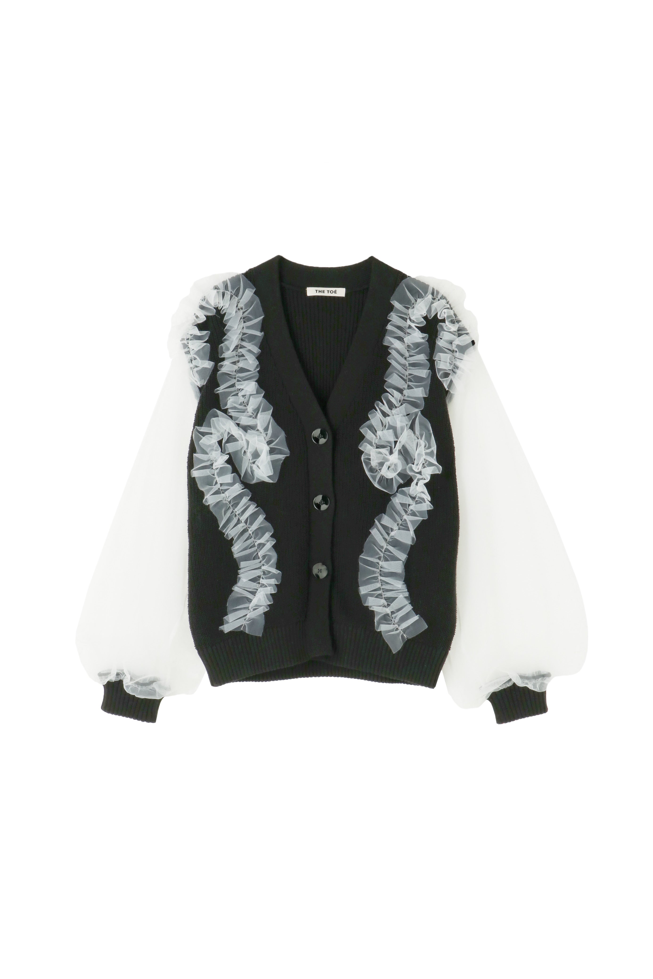 Corfu Tulle Cardigan – THE TOÉ