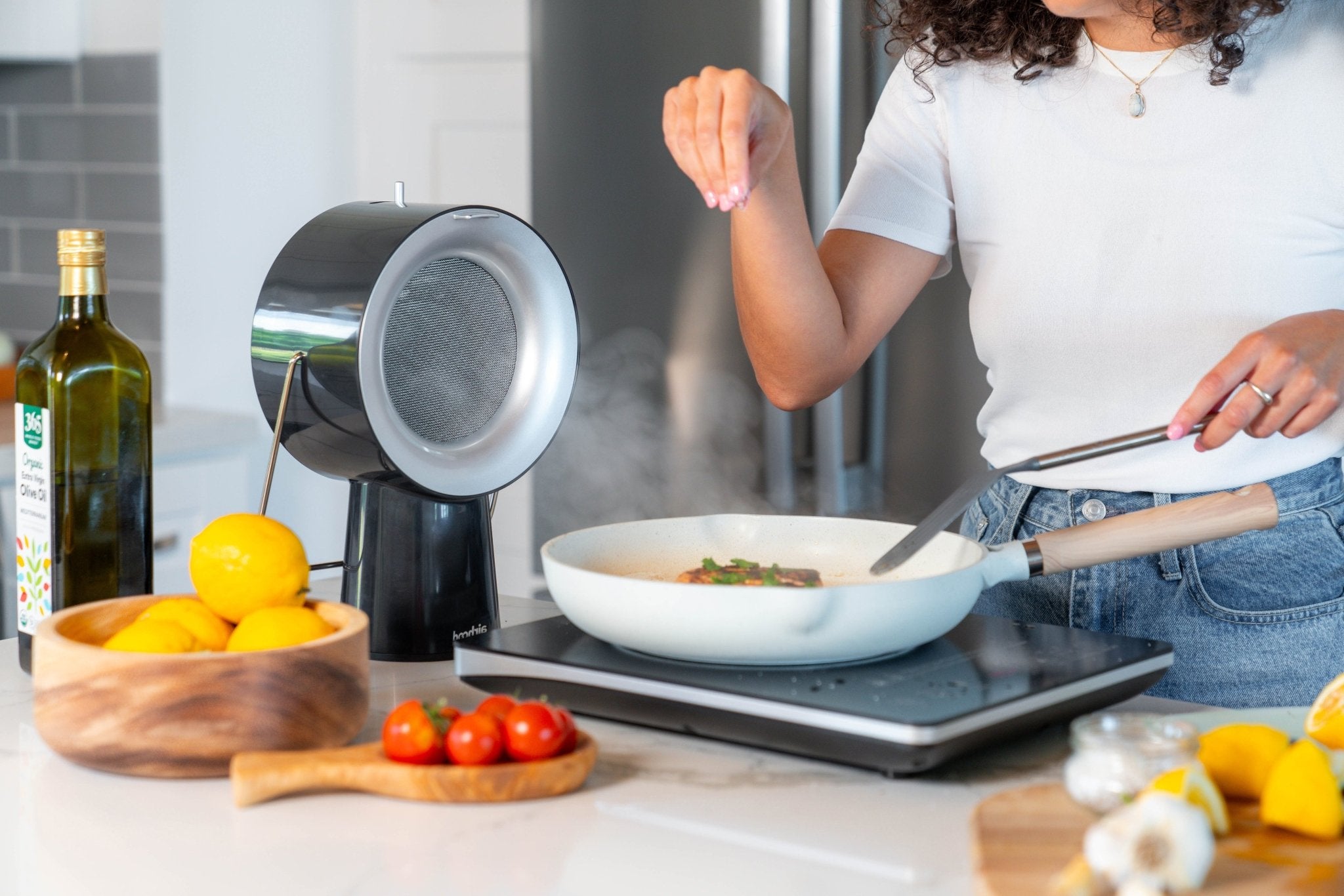 AirHood®| エアフード スペースブラック 有線タイプ【おうち焼肉に