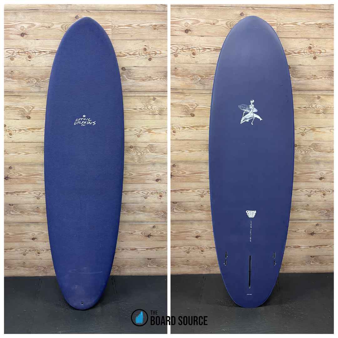 Used Crime Surf Gothic Dolphins 6'6