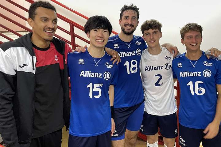 男子バレー日本代表、大塚達宣が新天地ミラノで奮闘！自身初の海外生活