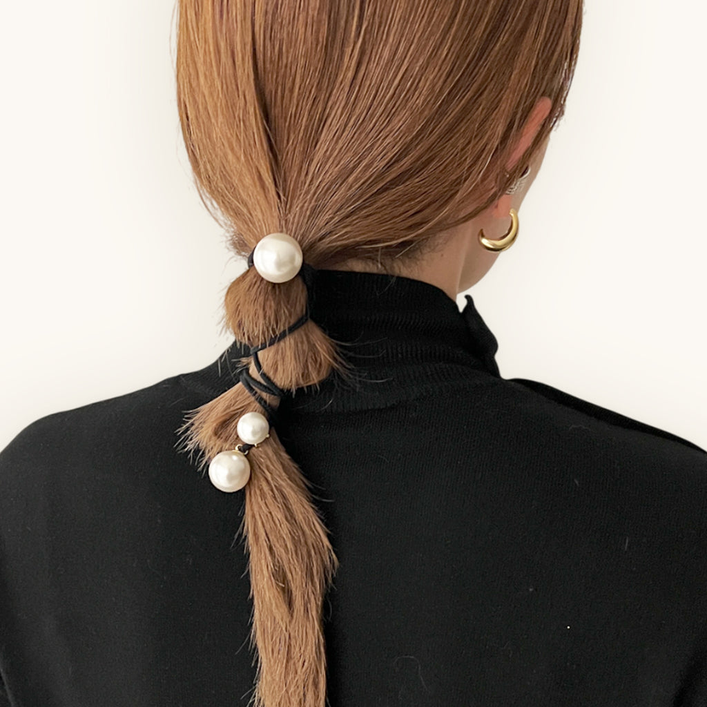 パールドロップ ポニー | THE HAIR BAR TOKYO