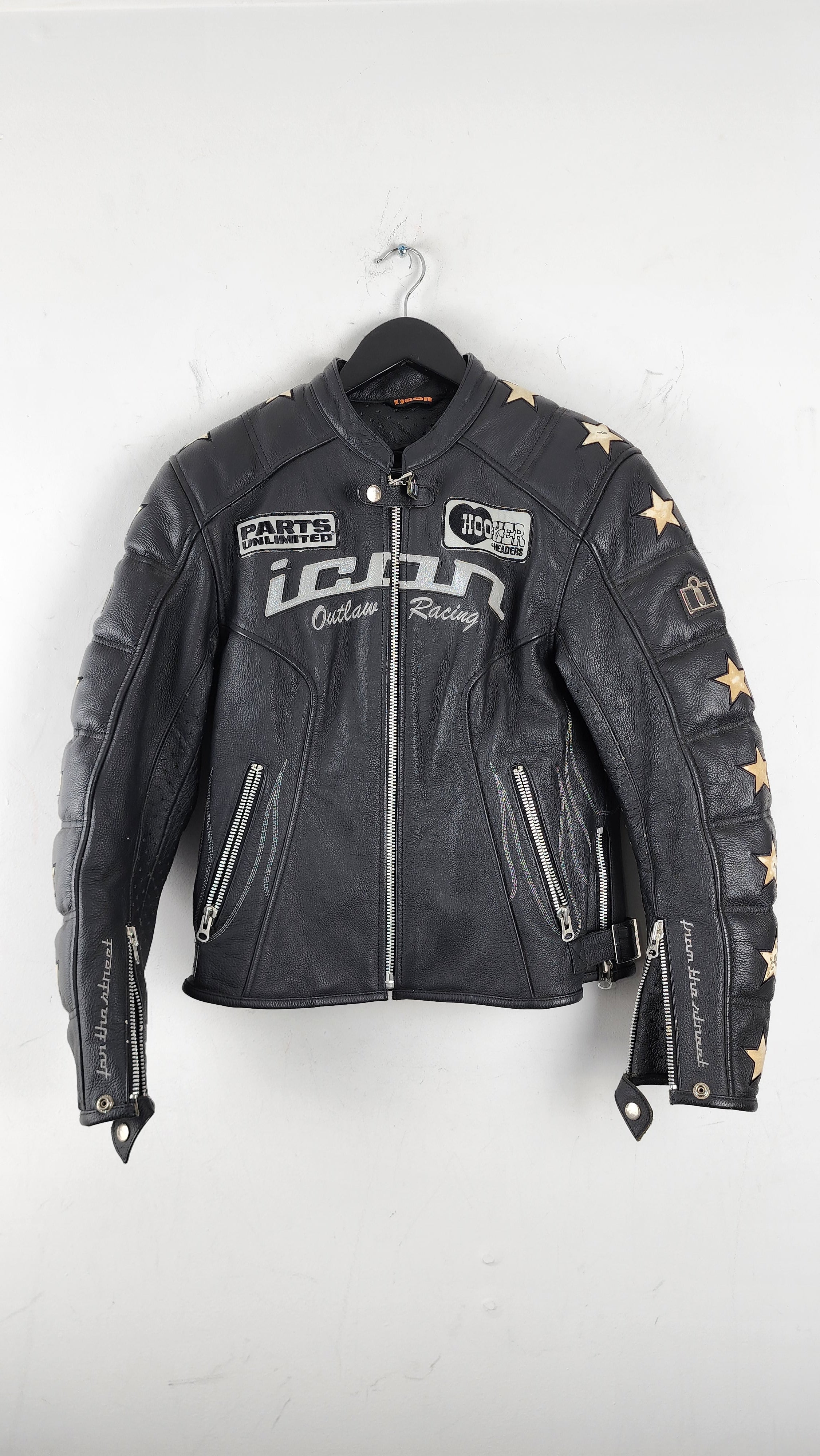 Womens Vintage Icon Kitty Leather Moto Jacket – The Igala NYC