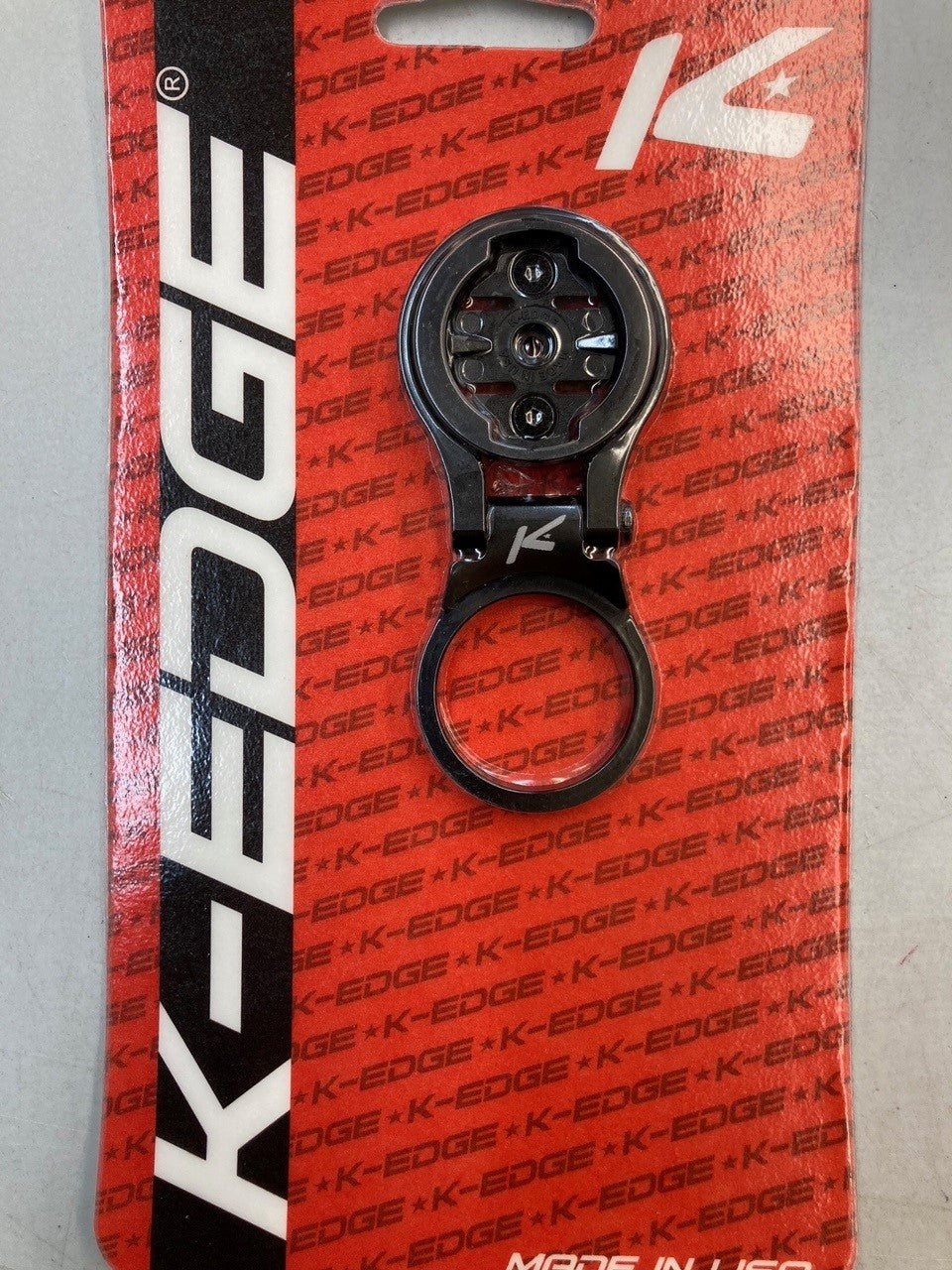 K-Edge 530 Adjustable Garmin Stem Mount (Black) - The Podium