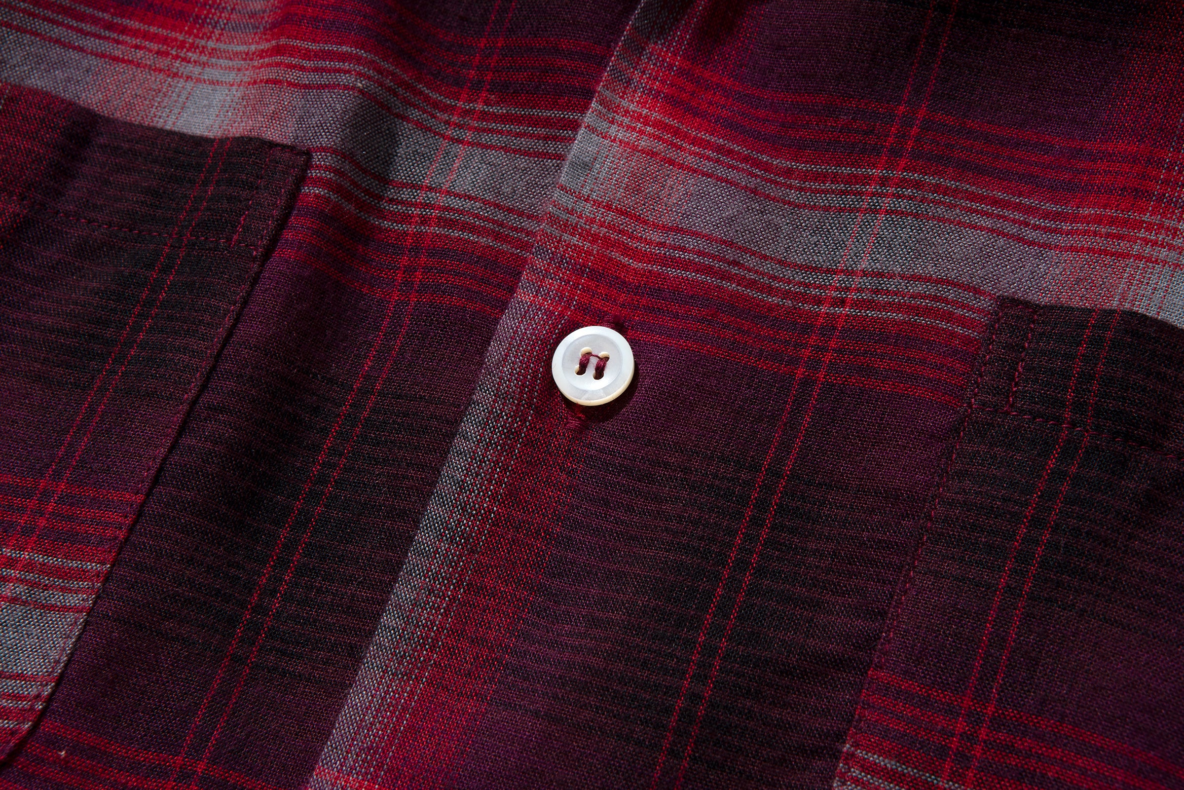 SHADOW CHECK RAYON SHIRT – The Real McCoy's