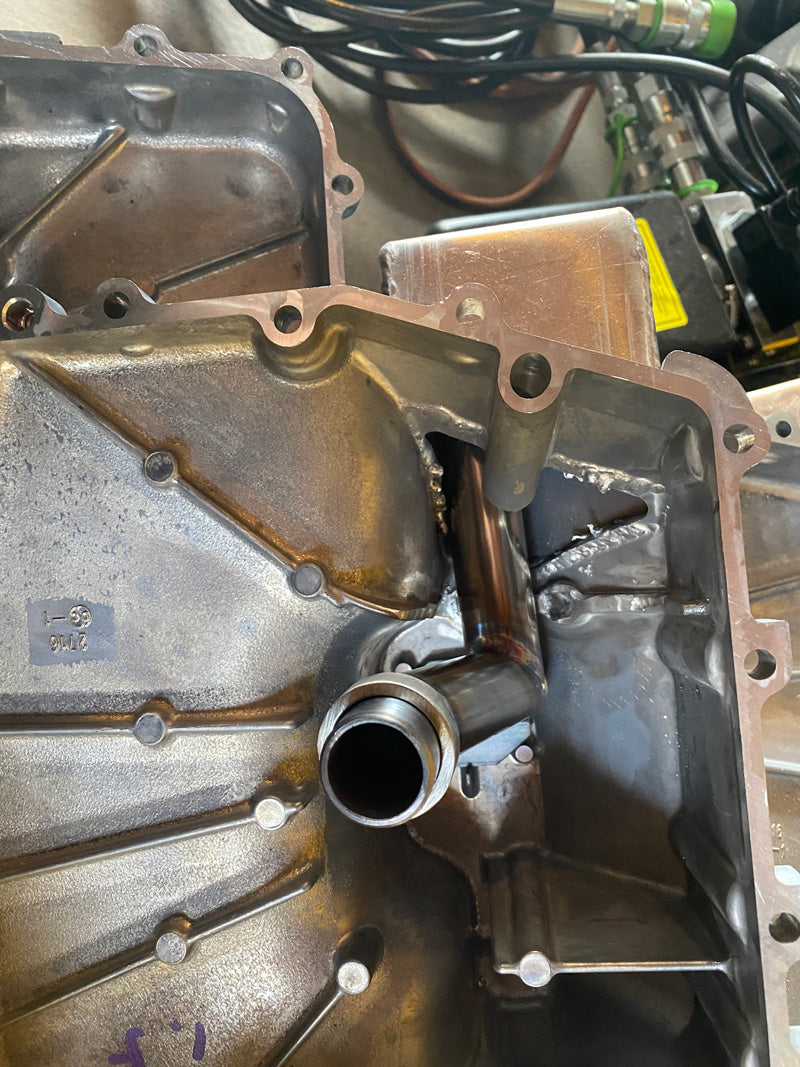 09-25 ZX6 Extended Oil Pan and Pickup Modification – The Sic Shop LLC