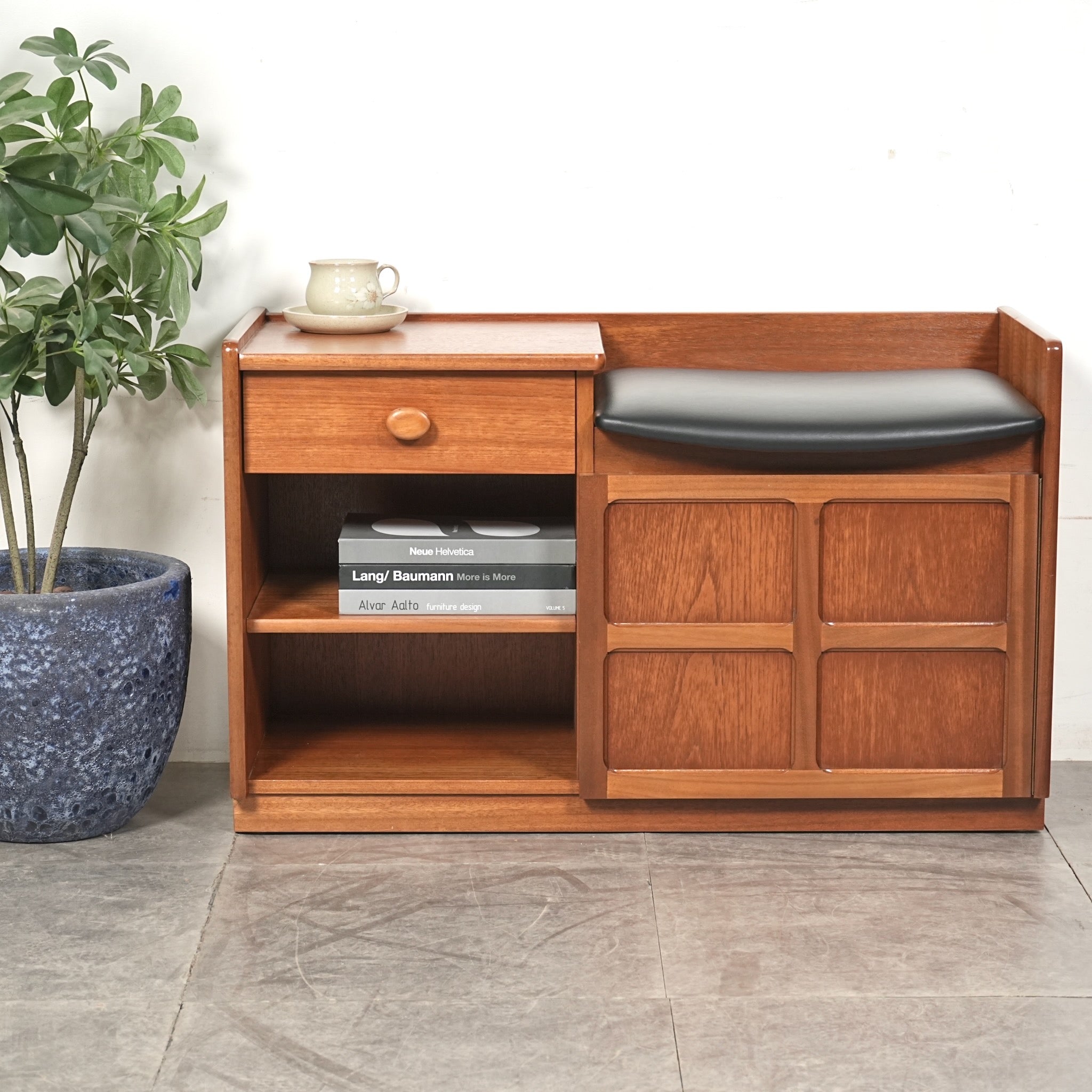 NATHAN】ヴィンテージ テレフォンベンチ【張替済】 – TIME HYPE