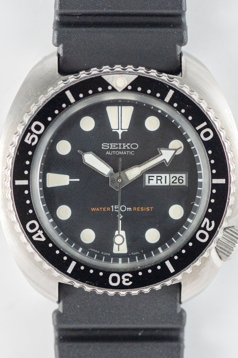 SEIKO 150M DIVER REF.6306-7001 – TIMEANAGRAM