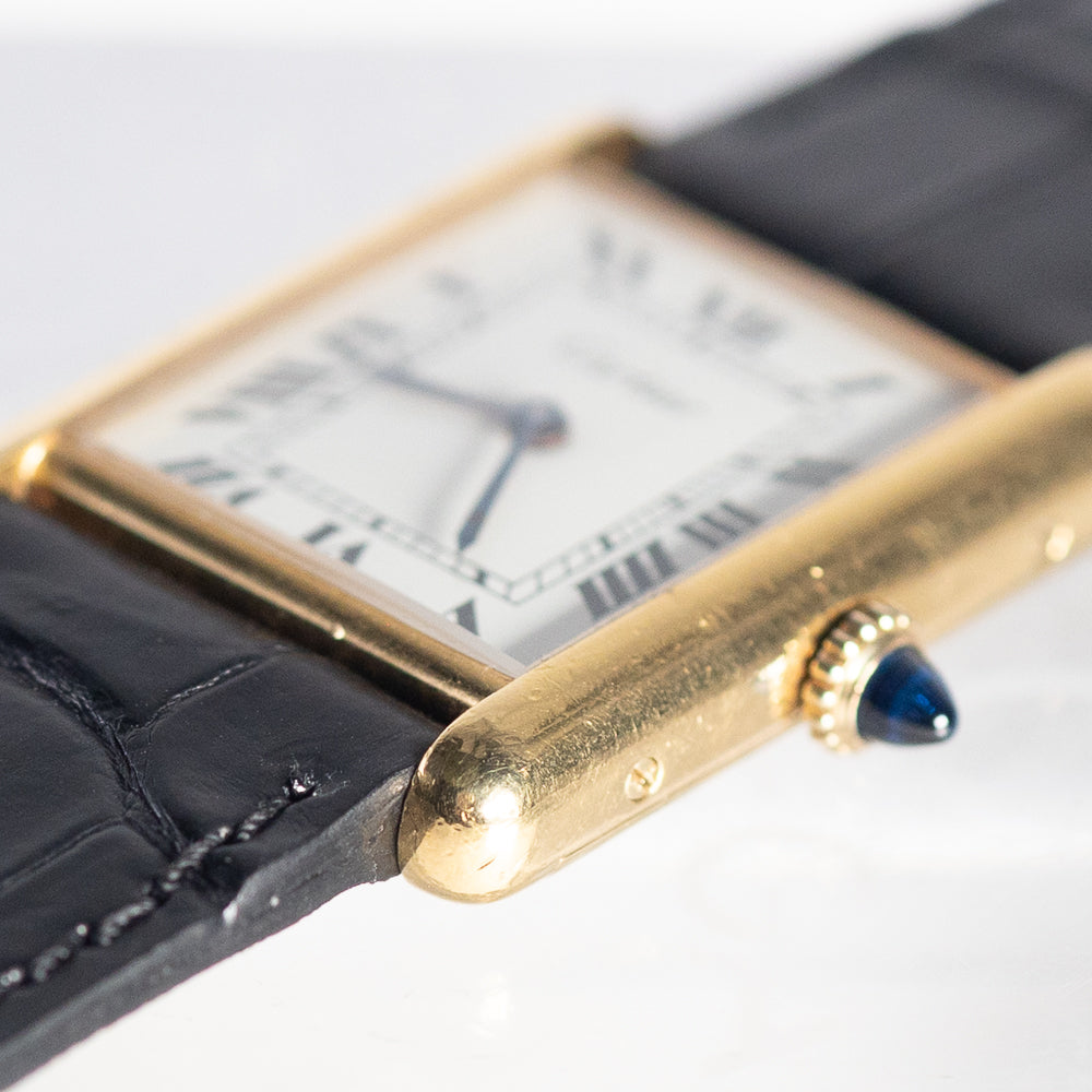 CARTIER LM Pre Must TANK for Europe Ref.15705 – TIMEANAGRAM