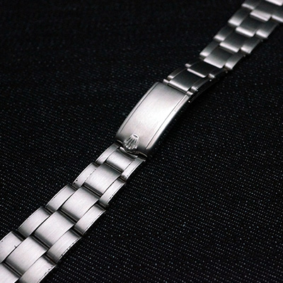 ロレックス 3連 リベットブレス 19mm フルコマ | アンティーク時計通販