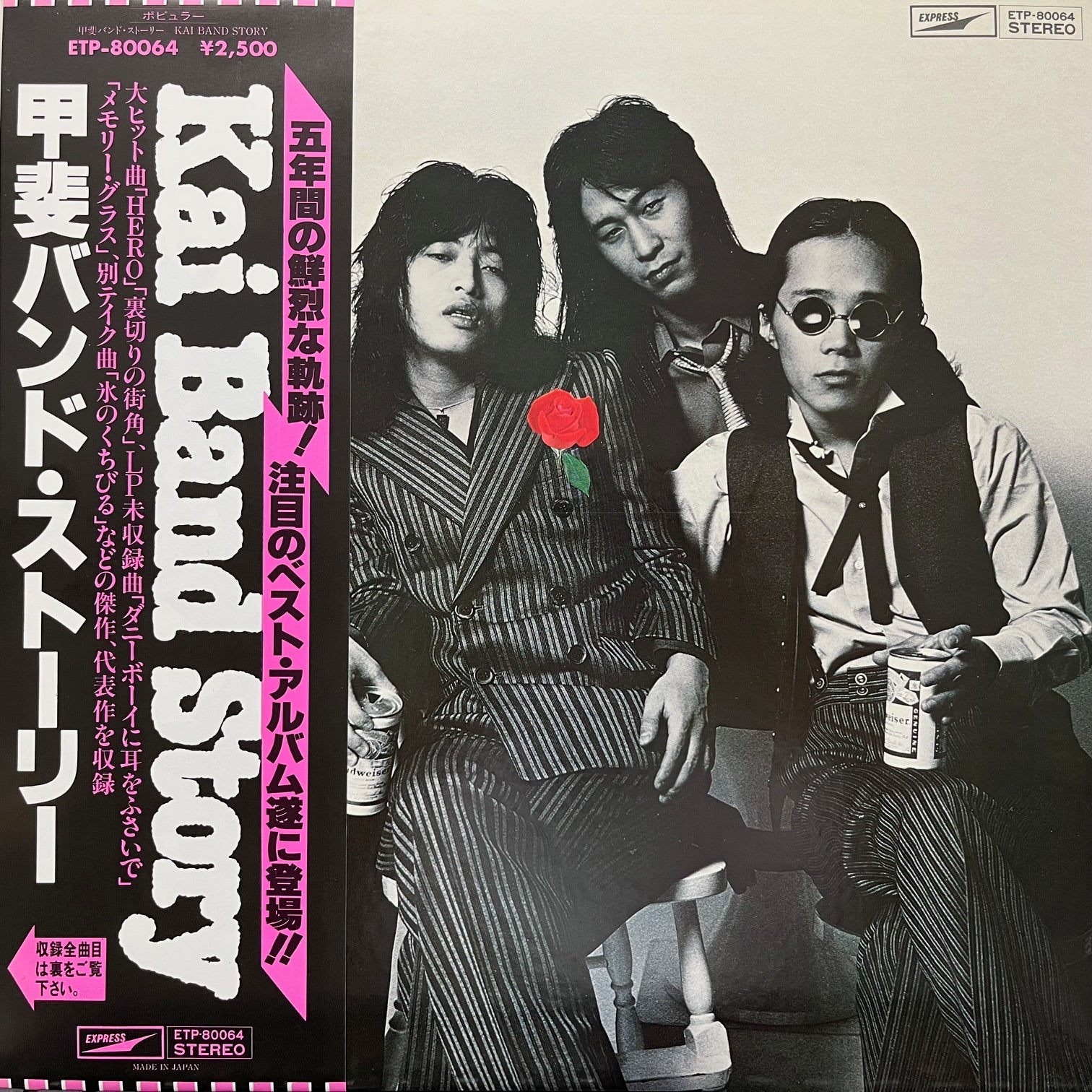 甲斐バンド・LPレコード 16タイトル+オマケ・1タイトル 2026年最新