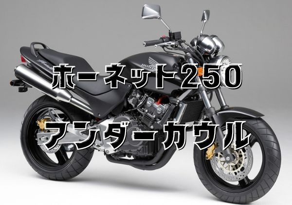 ホーネット250アンダーカウル4選比較！下回りをドレスアップ - とっ