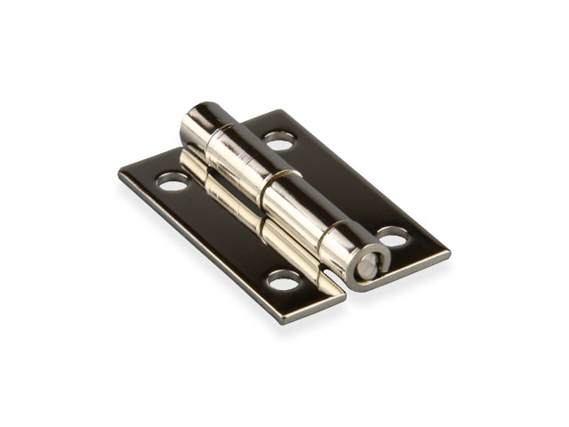 栃木屋EC_平型蝶番（黄銅・丸穴）: ヒンジ