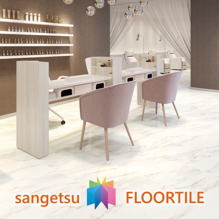 枚売】ワックスフリータイル トスカーナゴールド WF 457.2×457.2×2.5mm