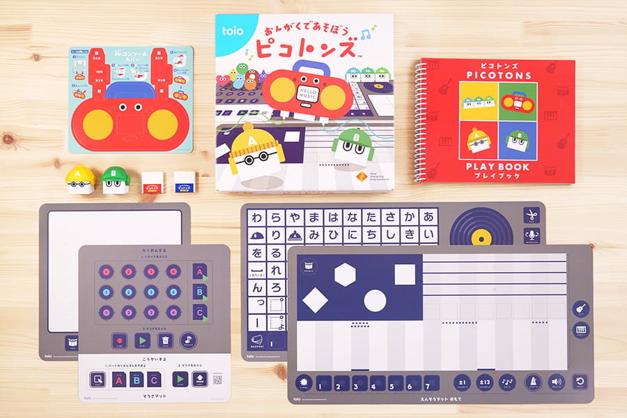おんがくであそぼう ピコトンズ | タイトル | toio（トイオ）