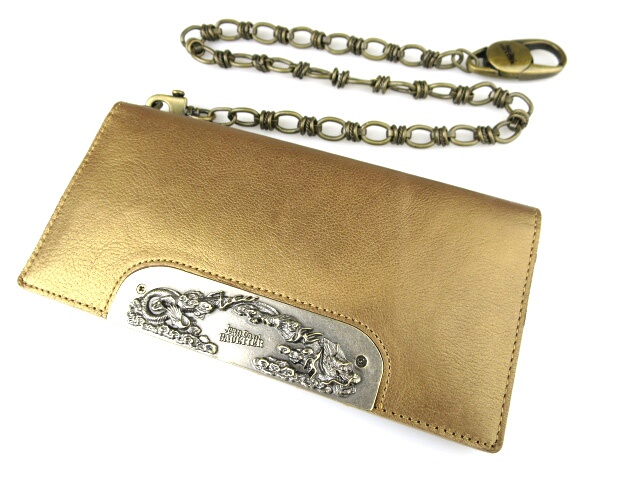 Jean Paul GAULTIER ドラゴンメタルプレート長財布＆ウォレット