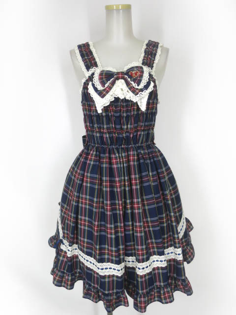 BABY, THE STARS SHINE BRIGHT / タータンチェックリボンシャーリング