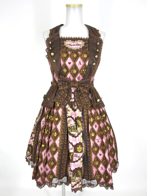 Angelic Pretty Queen Chocolateジャンパースカート アンジェリック