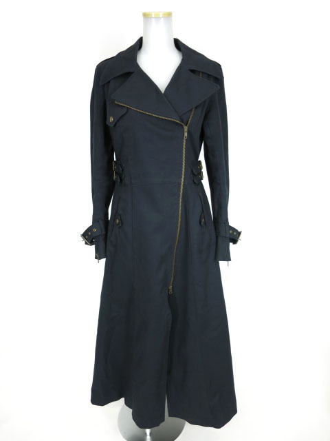 BPN ライダース型ロングコート ブラックピースナウ BLACK PEACE NOW