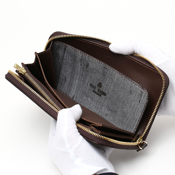 FIVE WOODS(ファイブウッズ)のラウンドファスナー長財布を紹介！