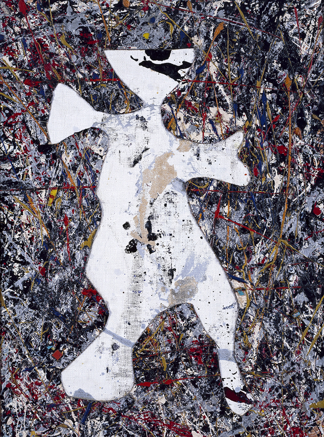 ジャクソン・ポロック “カット・アウト” 1948-58年 大原美術館 | 岡山