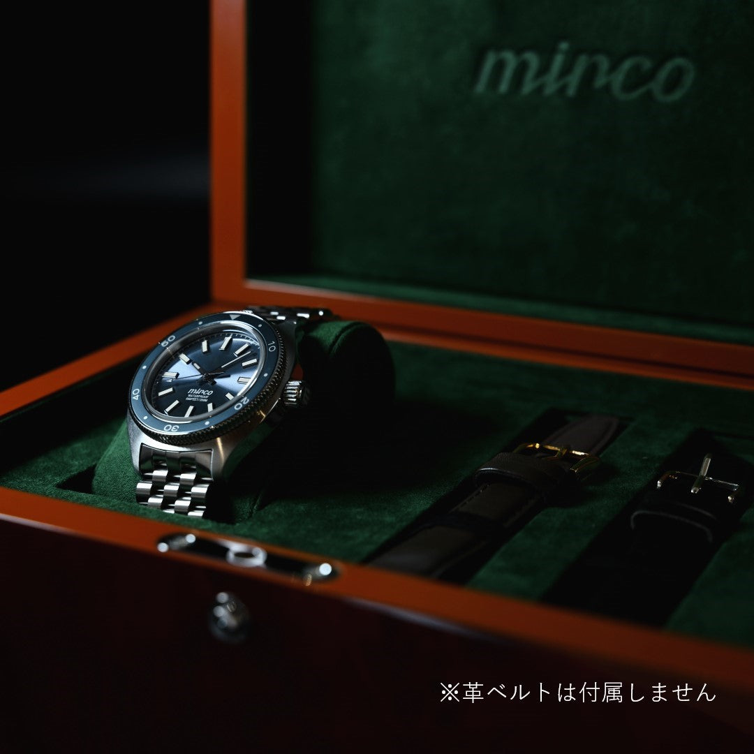 FUKUSHIMA WATCH mirco TYPE-03 舛花色（Masuhanairo） サファイア