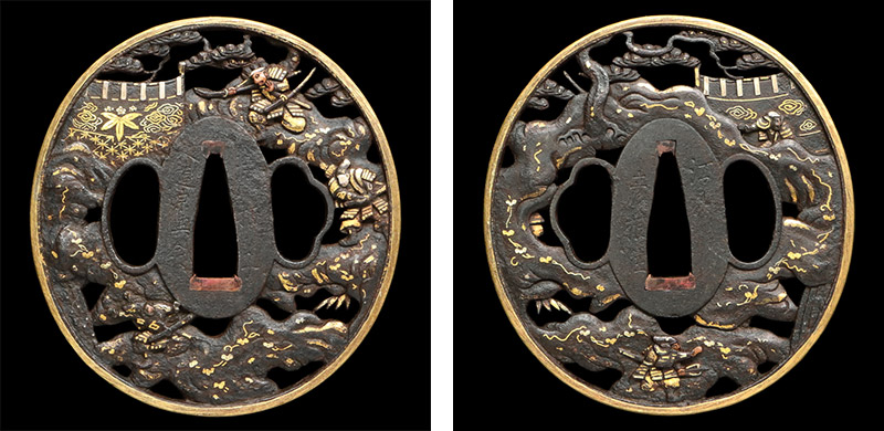 源平合戦図大小拵｜日本刀・刀剣 販売専門店・東京【十拳】